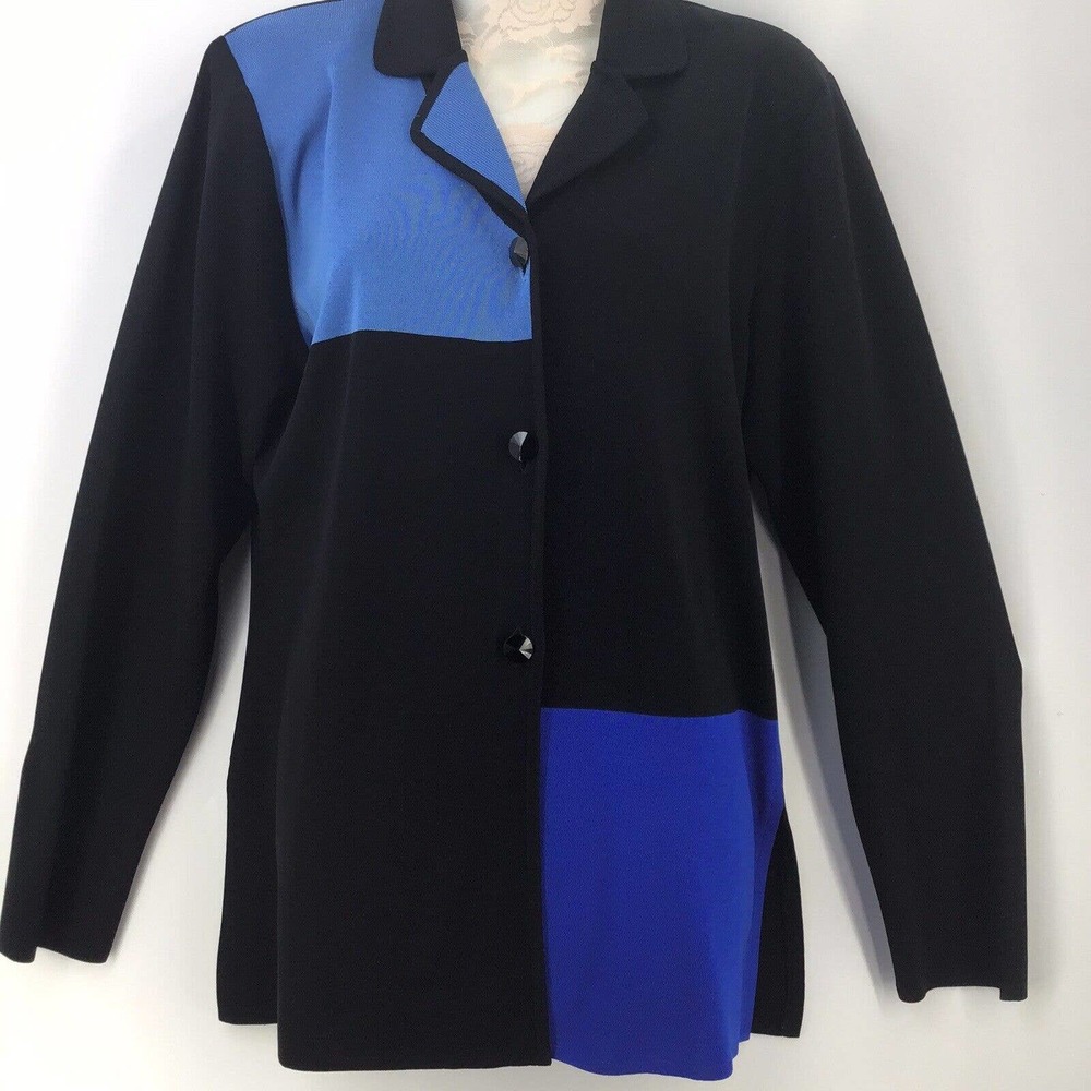 Misook Exclusively Small Button Front Cardigan Bl… - image 4